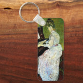 Marguerite Gachet at the Piano by Vincent van ゴッホ キーホルダー (正面)
