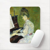 Marguerite Gachet at the Piano by Vincent van ゴッホ マウスパッド (マウス)