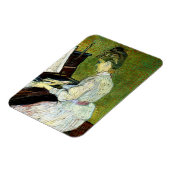 Marguerite Gachet at the Piano by Vincent van ゴッホ マグネット (左側)