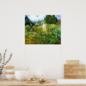 Marguerite Gachet in Garden by Vincent van ゴッホ ポスター (キッチン)