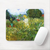 Marguerite Gachet in Garden by Vincent van ゴッホ マウスパッド (マウス)