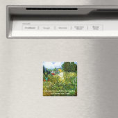 Marguerite Gachet in Garden by Vincent van ゴッホ マグネット (インサイチュ (食洗機))