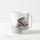 Marhaba Welcome Arabic Calligraphy Wall Art  コーヒーマグカップ (正面右)