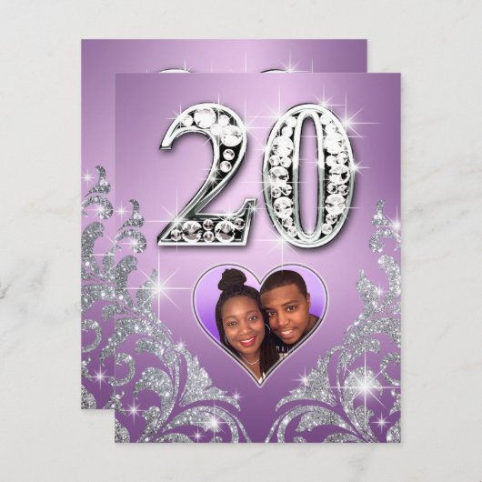 Mari康照明20号 招待状 (正面/裏面)