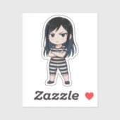 Mari Kurihara Chibi Dom Look シール (シート)