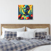 MARIA-19 キャンバスプリント (インサイチュ (寝室))