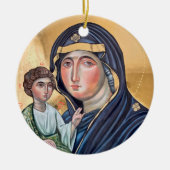 Maria Advocata Nostra セラミックオーナメント (正面)