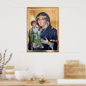 Maria Advocata Nostra Icon ポスター (キッチン)