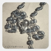 Maria beads スクエアシール (正面)