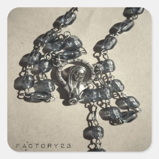 Maria beads スクエアシール (正面)