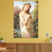 María Caterina en el Jardín de la Luz キャンバスプリント (インサイチュ (リビング))