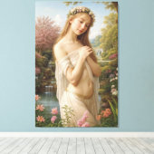 María Caterina en el Jardín de la Luz キャンバスプリント (インサイチュ (ウッドフロア))