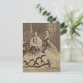 Maria, Empress of Russia Romanov, mother, sister ポストカード (スタンド正面)