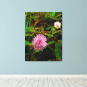 Maria-fecha-a-porta lilas キャンバスプリント (インサイチュ (ウッドフロア))