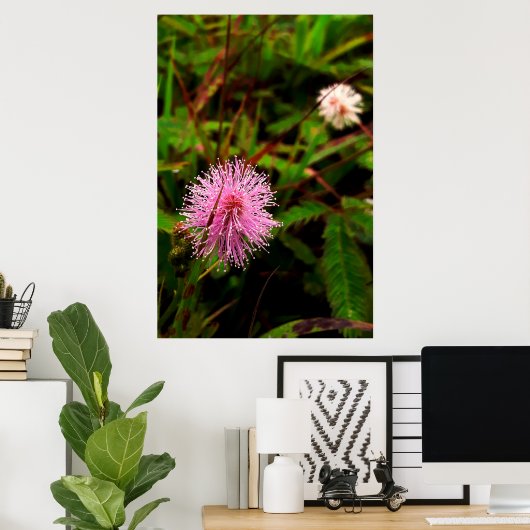 Maria-fecha-a-porta lilas ポスター (ホームオフィス)