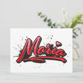 Maria Heart Splash Graffiti Karte カード (スタンド正面)