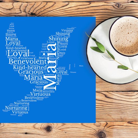 Maria Name Cloudカスタマイズ可能ポスター ポスター