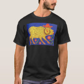 Maria Prymachenko This Ukrainian Ram Did Not Gathe Tシャツ (正面)