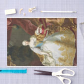 Maria Theresia mit Joseph by Martin van Meytens 薄葉紙 (クラフト)