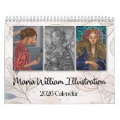 Maria William Illustration 2026 calendar カレンダー (カバー)