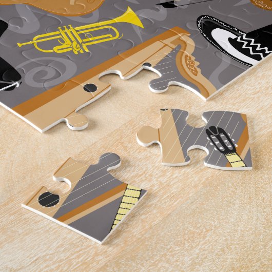 Mariachi Band Fun ジグソーパズル (側面)