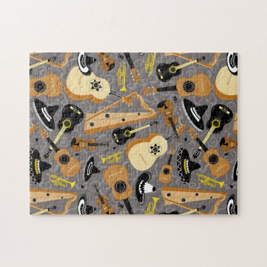 Mariachi Band Fun ジグソーパズル (横)