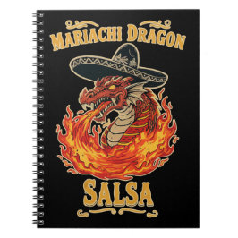 Mariachi Dragon Salsa ノートブック