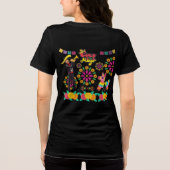 Mariachi magic nights black トライブレンドＴシャツ (裏面)