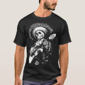 Mariachi skull tシャツ (正面)
