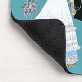 Mariage comtois, Doubs, France マウスパッド (コーナー)