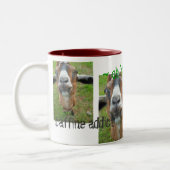 Mariahヤギ-ハッカの香りがする新しいマグ ツートーンマグカップ (左)