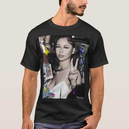 Mariah the Scientist Collage Poster  girl Tシャツ (正面)