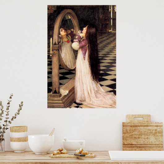 MARiANA iN ThE SoUTH、John William Waterhouse ポスター (キッチン)