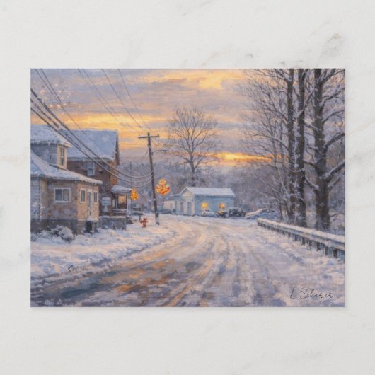 Marianna Main Street Pa Pennsylvania History ポストカード (正面)