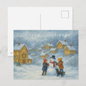 Marianna Pennsylvania Holiday Winter Collectible  ポストカード (正面/裏面)