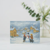 Marianna Pennsylvania Holiday Winter Collectible  ポストカード (スタンド正面)