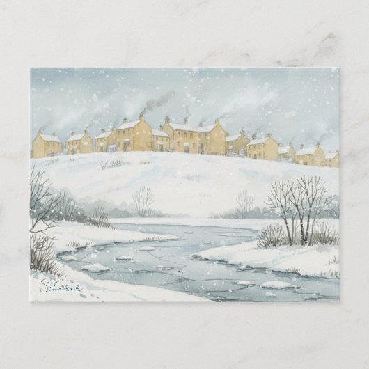 Marianna Pennsylvania Pa Scherer Art Collectible ポストカード (正面)