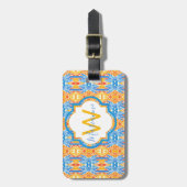 Marianne Mosaic Luggage Tag ラゲッジタグ (正面縦)
