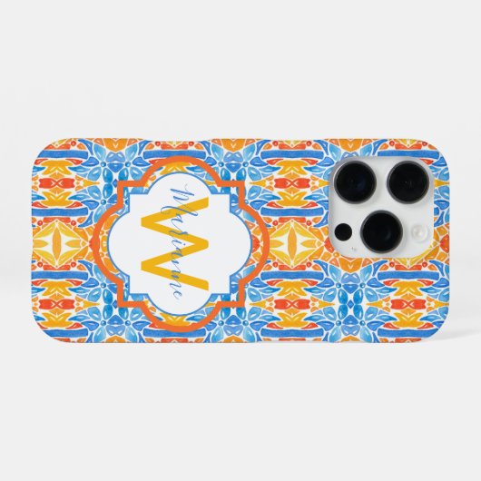 Marianne Mosaic  Phone 16 Phone Case iPhoneケース (裏面横)