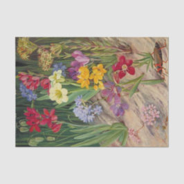 Marianne Northの南アフリカ、トゥルバグの花 薄葉紙