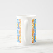 Marianne Orange and Blue Mosaic Mug ボーンチャイナマグカップ (裏面)