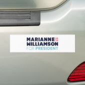 Marianne Williamson氏(2024年社長用) バンパーステッカー (車上)