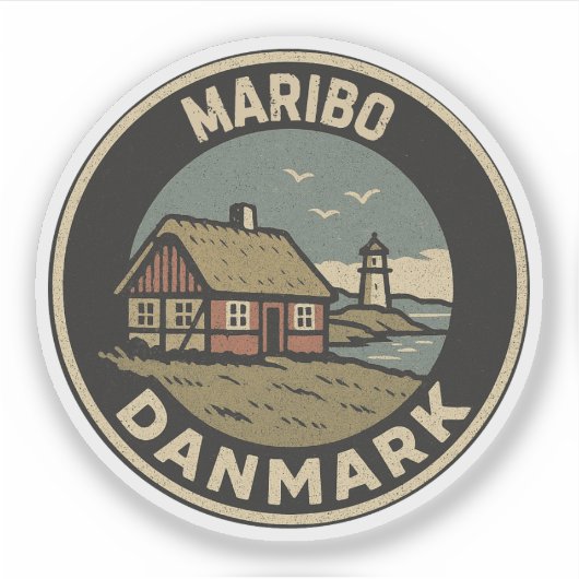 Maribo, Denmark デンマーク シール (正面)