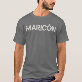 MARICON おもしろ ラテン ゲイ LGBT ガール Tシャツ