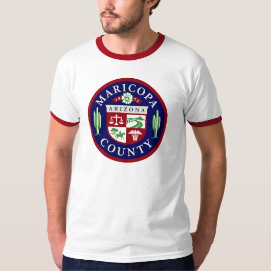 Maricopa郡、アリゾナ Tシャツ (正面)