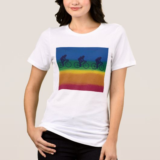 Maridee Bonadea 自転車プライド デザインTシャツ トライブレンドTシャツ (正面)