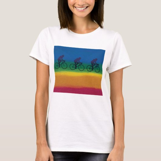 Maridee Bonadea 自転車プライド デザインTシャツ Tシャツ (正面)