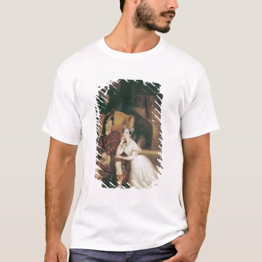 MarieおよびポールTaglioniバレエの「La Sylphide Tシャツ (正面)
