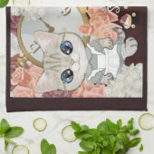 Marieのお茶会 キッチンタオル (折り畳み)