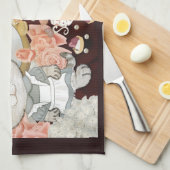 Marieのお茶会 キッチンタオル (四つ折り)